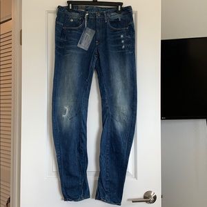 G Star raw arc 3D low boyfriend fit size 28x28 NWT